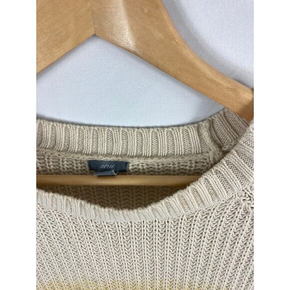 Aerie Ombre Knit Sweater Size Medium - Picture 5 of 6